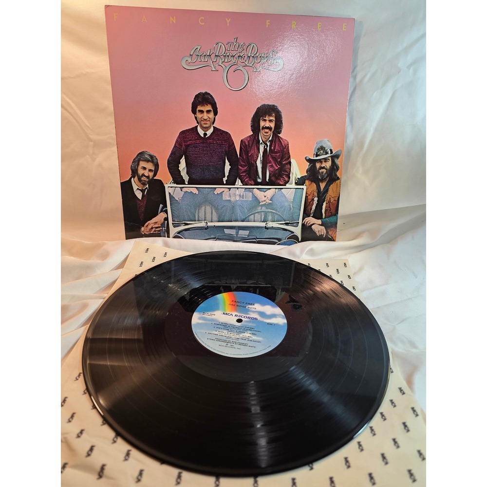 Oak Ridge Boys Fancy Free Vinyl LP Elvira 1981 MCA-5209 Country Rock Record